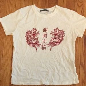 Brandy Melville fish tee